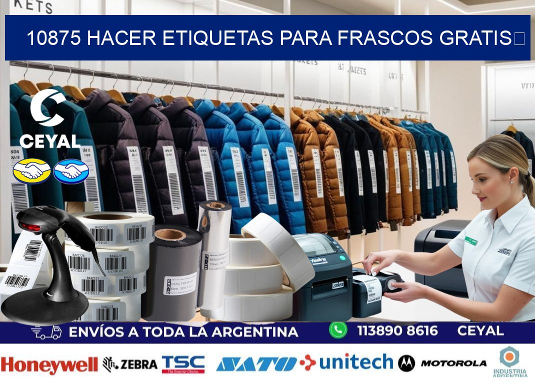10875 Hacer etiquetas para frascos gratis 